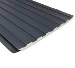 Siding Metal DK-GW Carbón Absoluto - Negro 380 cm