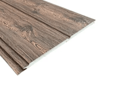 Siding Metal MW-G1 Ébano Exótico - Madera Wenge 380 cm