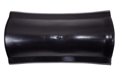 Teja PVC Accesorios Cumbrera Negro Unid.
