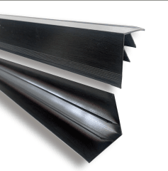 Perfil Metal Exter / Inter Pino Negro Unid. 380 cm