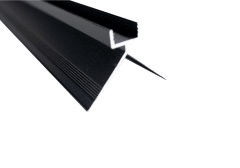 Perfil Metal Exter / Inter Negro Unid 380 cm
