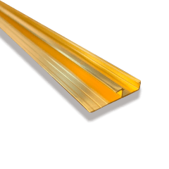Perfil UV Luz Led Esquina Golden Unid. 240 cm
