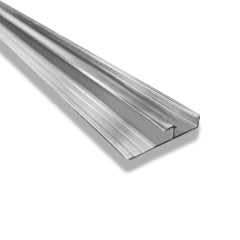 Perfil UV Luz Led Esquina Platinum Unid. 240 cm
