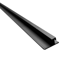 Perfil UV T Reforzado Negro Unid. 240 cm