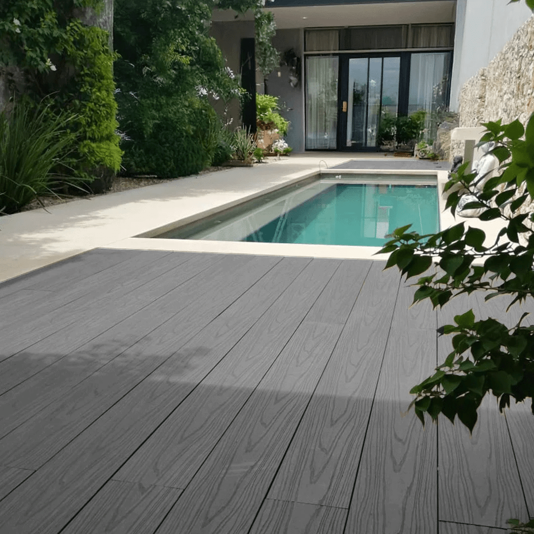 Piso Deck Gris 220 * 14 cm2