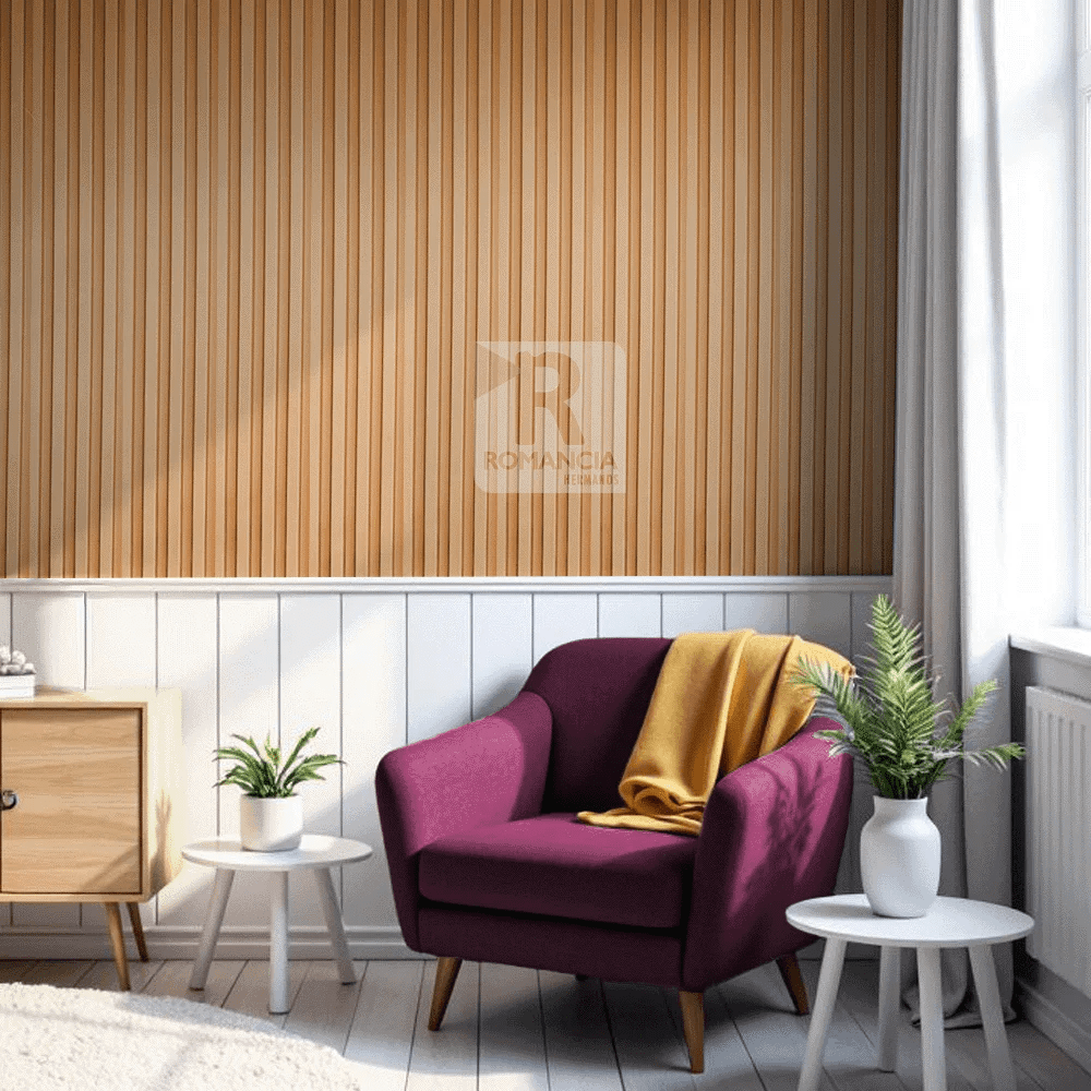 Revestimiento Muro Deco Lino Cobre - HP-342