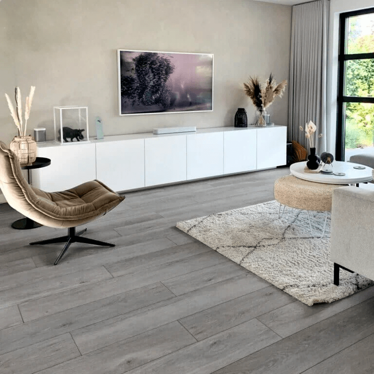 Piso SPC Click Gris Nórdico ML23029-52