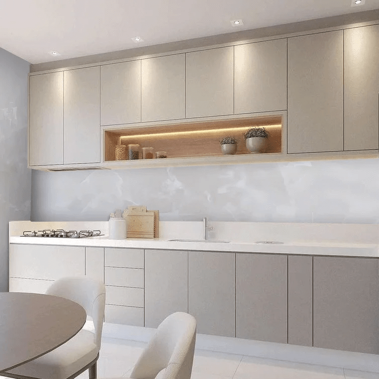 Revestimiento UV Blanco Espejo Premium - Blanco Brillante2