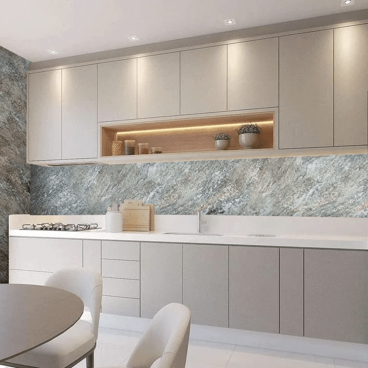 Revestimiento UV Granito Silver Opaco YB-0912