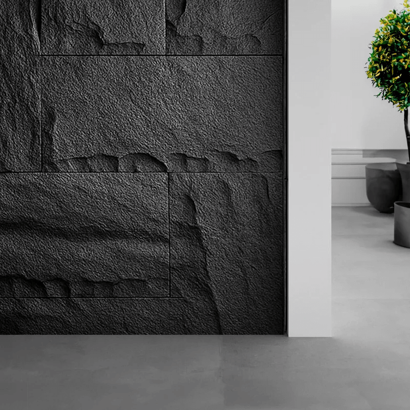 Piedra PU Mar Negro Unid. 120 * 60 cm2