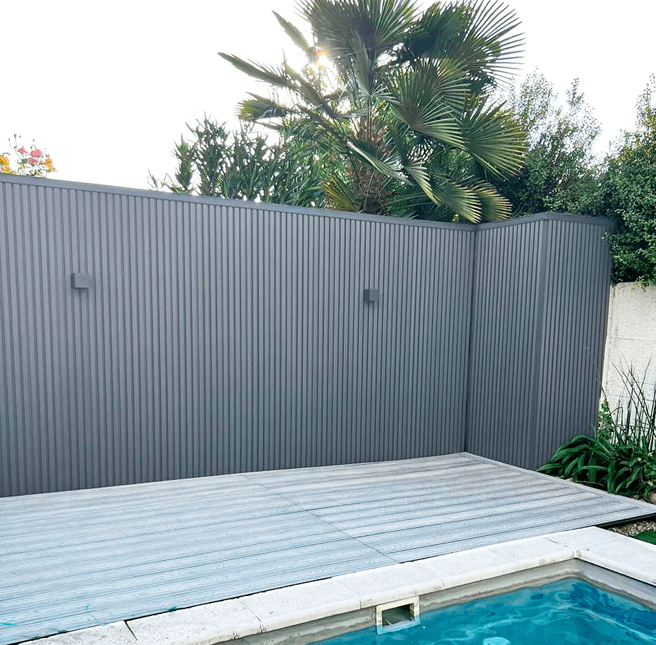 Siding WPC Gris Pizarra Unid. 290 * 20 cm2