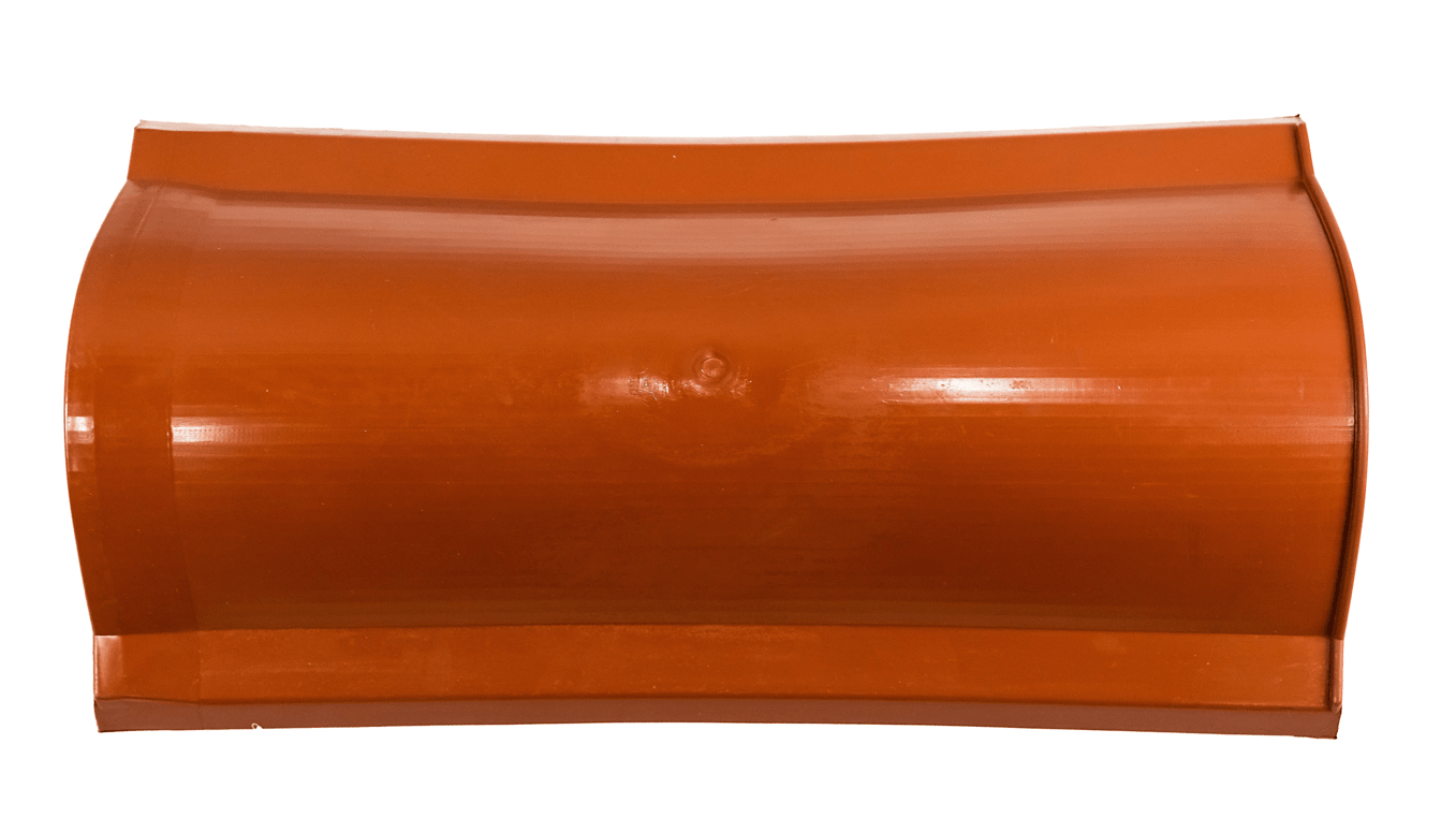 Teja PVC Accesorios Cumbrera Terracota Unid.1