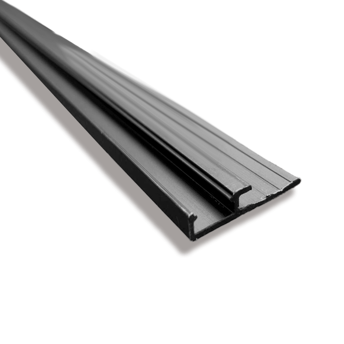 Perfil UV Luz Led Esquina Negro Unid.  240 cm1