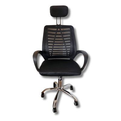 SILLA DE ESCRITORIO CON RESPALDO ERGONOMICA GIRATORIA3