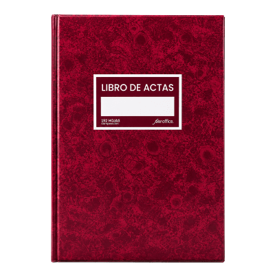 LIBRO  DE ACTAS COMPOSICION FINA IMAGEN 192 HOJAS