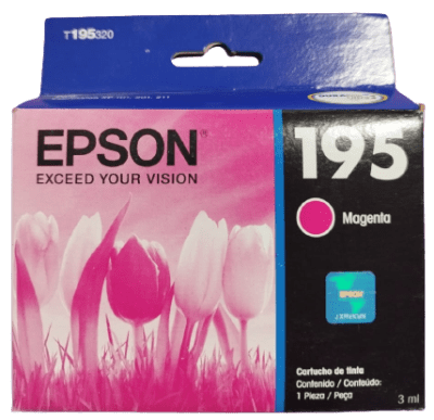 TINTA IMPRESORA EPSON T195 MAGENTA