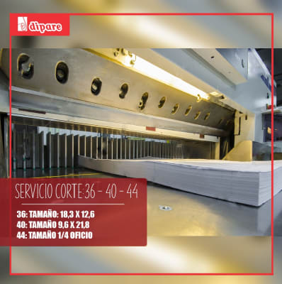 SERVICIO CORTE 36 40 44