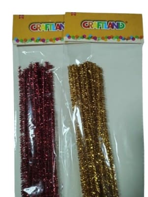 VARILLA CHENILLE 24UNID COL. METALICOS1