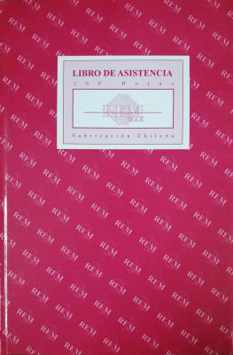LIBRO DE ACTA REM 200 HJS