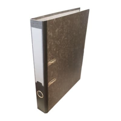 ARCHIVADOR RADO OF. ANG. GRIS C/LOMO PVC1