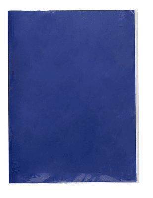 CARPETA PLÁSTICA SIN ACCOCLIP AZUL