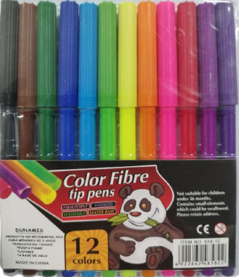 LAPIZ SCRIPTO 12 COLORES DELGADO FINA IMAGEN1