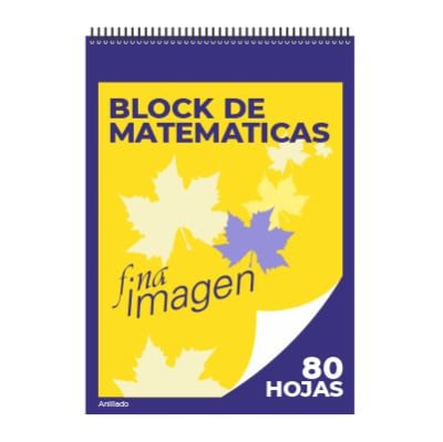 BLOCK APUNTES FINA IMAGEN OFICIO M7 ESP 80 HJS