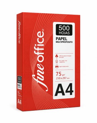 RESMA FOTOCOPIA A4 500HJS FINEOFFICE1