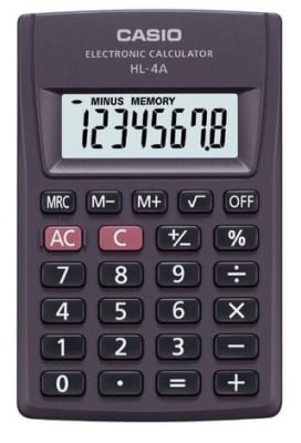 CALCULADORA CASIO HL-4A