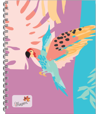 CUADERNO UNIV. GLITTER FINA IMAGEN