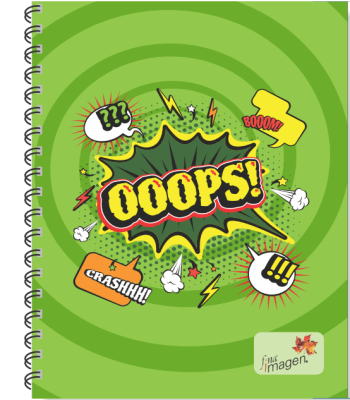 CUADERNO UNIV. GLITTER FINA IMAGEN