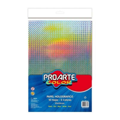 ESTUCHE PAPEL CARTULINA HOLOGRAFICA