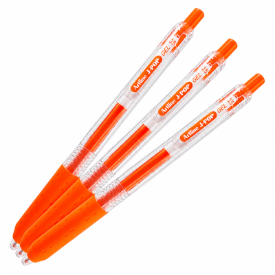 LAPICERA GEL RETRACTIL ROJO JPOP 0.5 ARTLINE