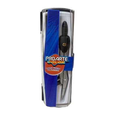 COMPAS PROARTE METALICO C/PORTALAPIZ1