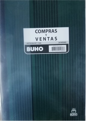 LIBRO DE COMPRA-VENTA BUHO 24 HJS1