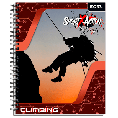 CUADERNO UNIVERSITARIO SPORT ACTION 100 HJS ROSS
