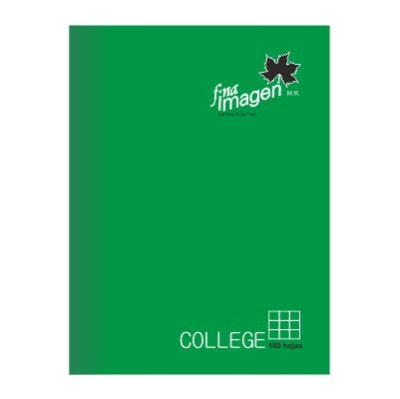 CUADERNO COLLEGE FINA IMAGEN LISO 7MM 80HJS