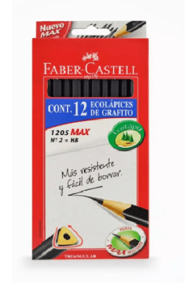 LAPIZ GRAFITO FABER CASTELL 12UNID