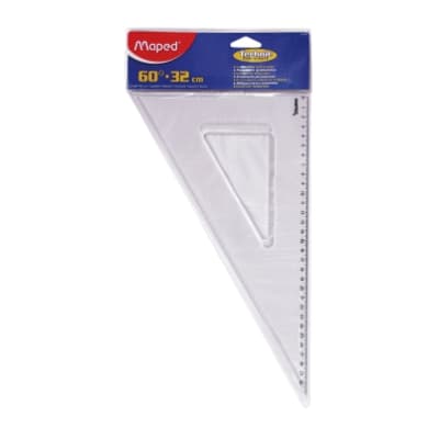 ESCUADRA TECNICA 60° MAPED