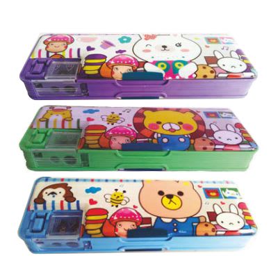 ESTUCHE COMPARTIMIENTOS GLITTER