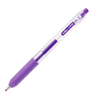 LAPICERA GEL RETRACTIL ROJO JPOP 0.5 ARTLINE