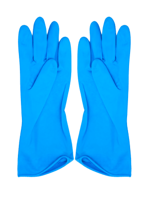 Guantes de goma