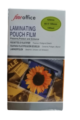 POUCH TAMAÑO CARNET 125 MICRONES