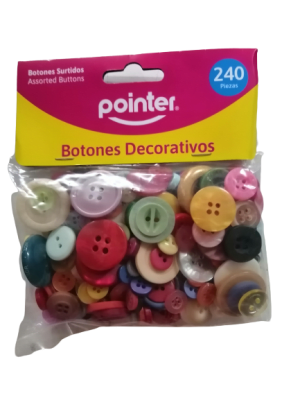 BOTONES SURTIDOS 100GRS