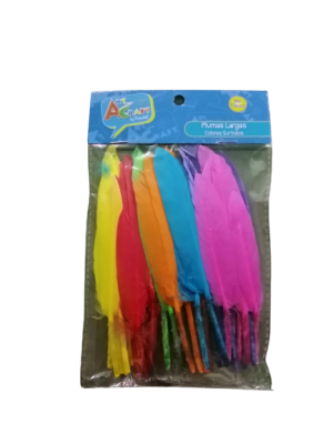 SET PLUMAS DE COLORES