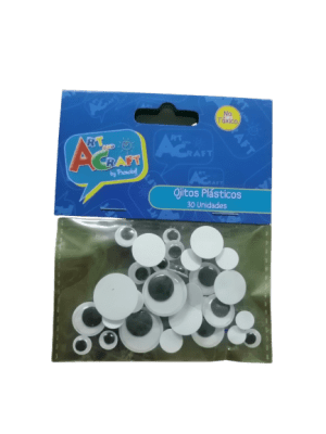 OJITOS PLASTICOS 30 PCS