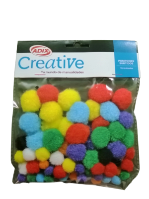 POMPON SURTIDOS 78 UNID1