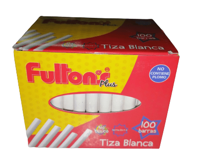 TIZA BLANCA ART & CRAFT 100 UNIDADES