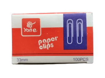 CLIPS METAL PAPER 33 MM