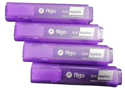 DESTACADOR FILGO FLUOR VIOLETA